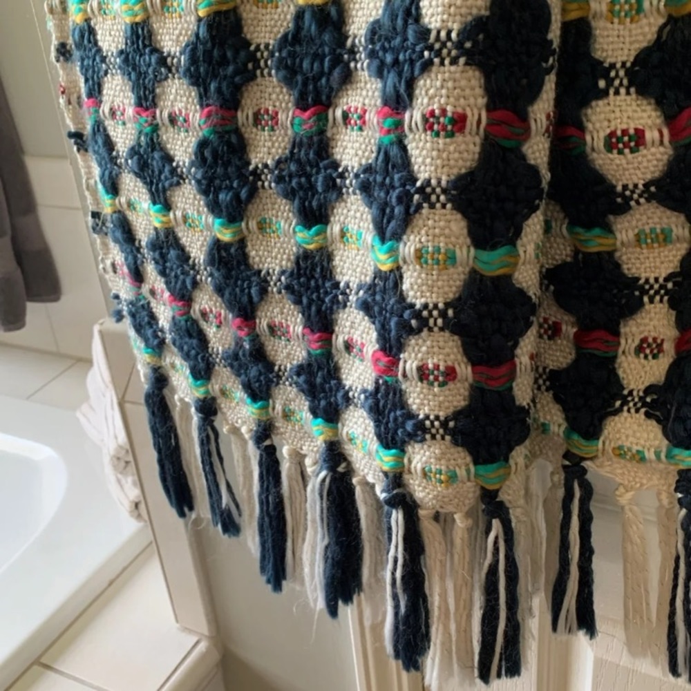 Anthropologie throw blanket